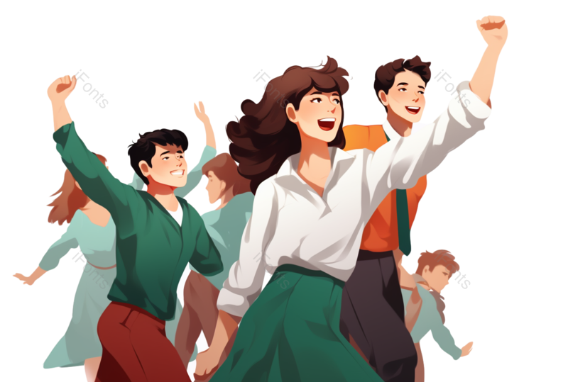 箭头图片,儿童元素,插画PNG,工作免抠素材